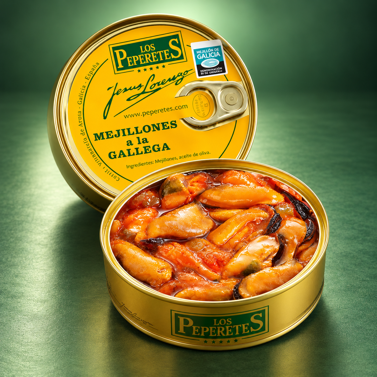 LOS PEPERETES | MEJILLONES A LA GALLEGA 120gr