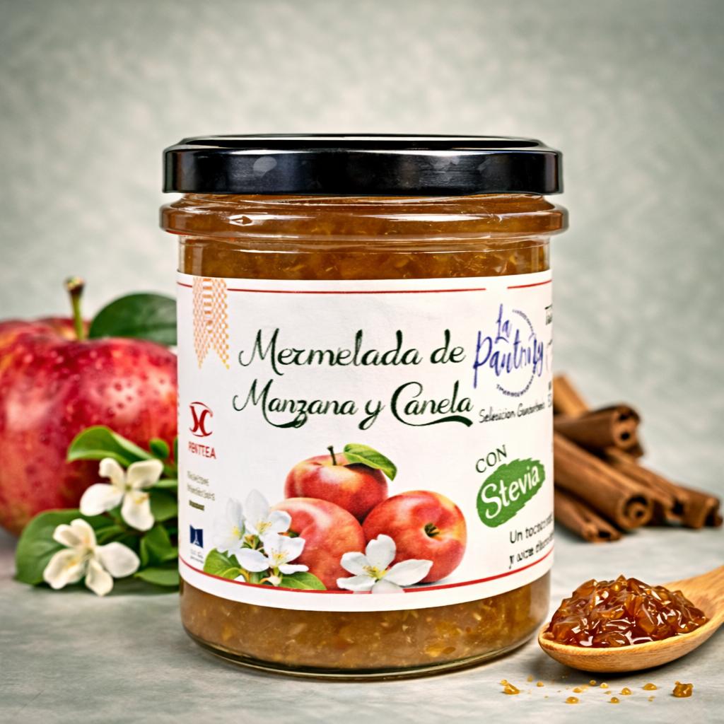 LA PAULEÑA | MERMELADA DE MANZANA Y CANELA 210gr