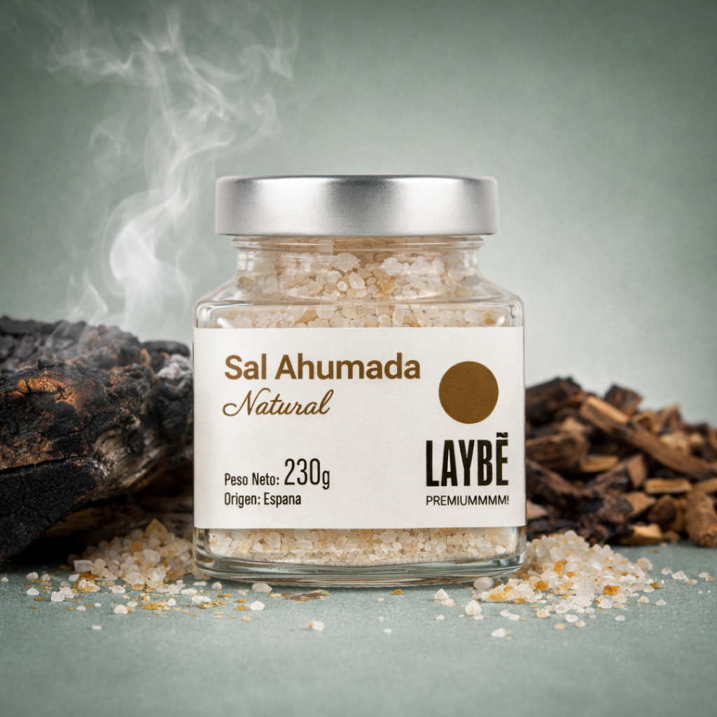 LAYBÉ | TARRO CRISTAL PÉTALOS DE SAL AHUMADA 230gr