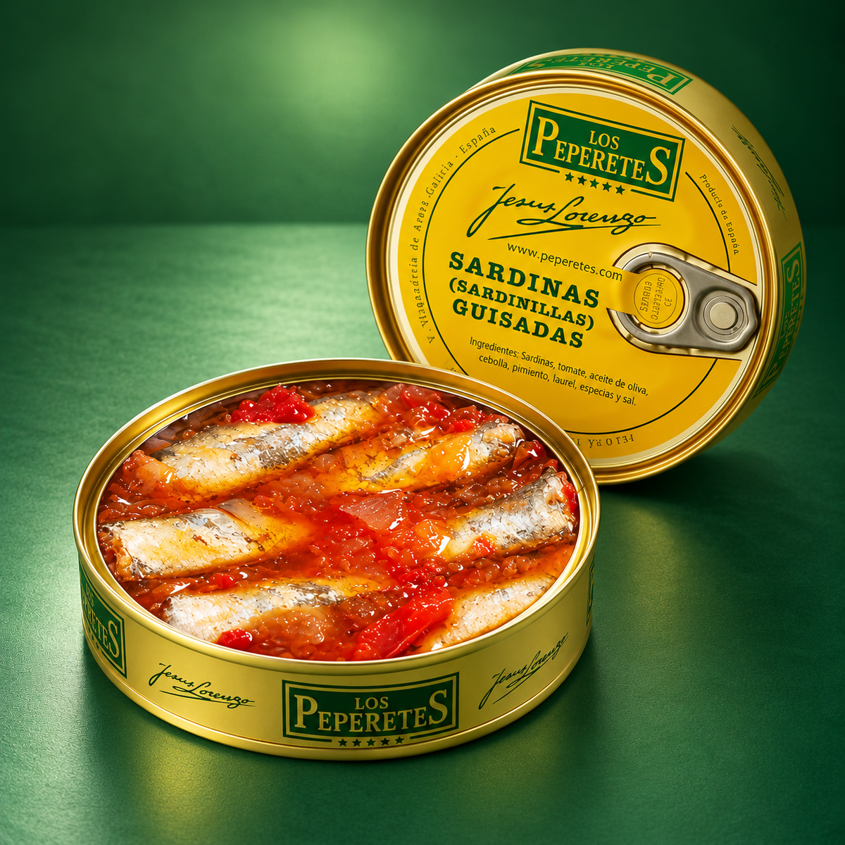 LOS PEPERETES | SARDINAS A LA GALLEGA 120gr