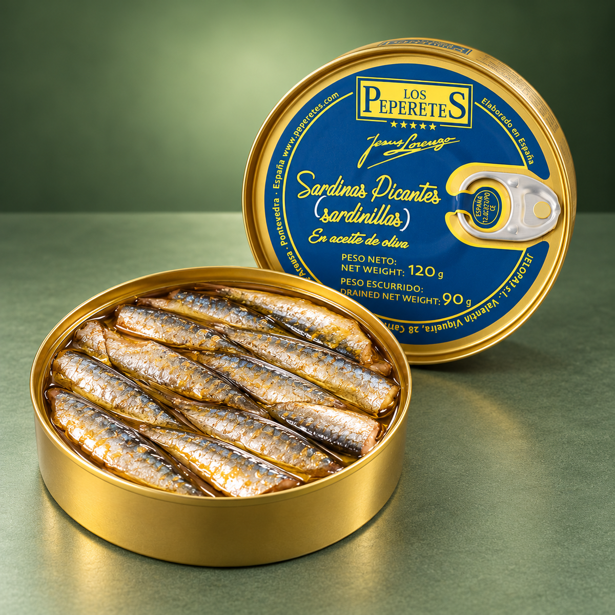LOS PEPERETES | SARDINILLAS PICANTES 120gr