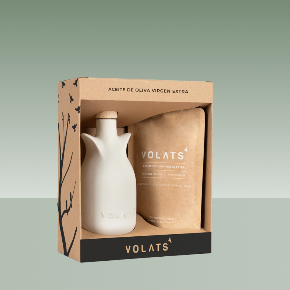 VOLATS | PACK AOVE SERRANA VASIJA 500ml + RECARGA 300ml