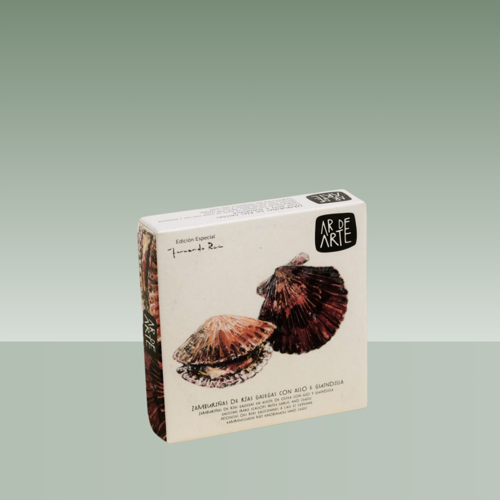 AR DE ARTE | ZAMBURIÑAS CON AJO Y GUINDILLA 110gr