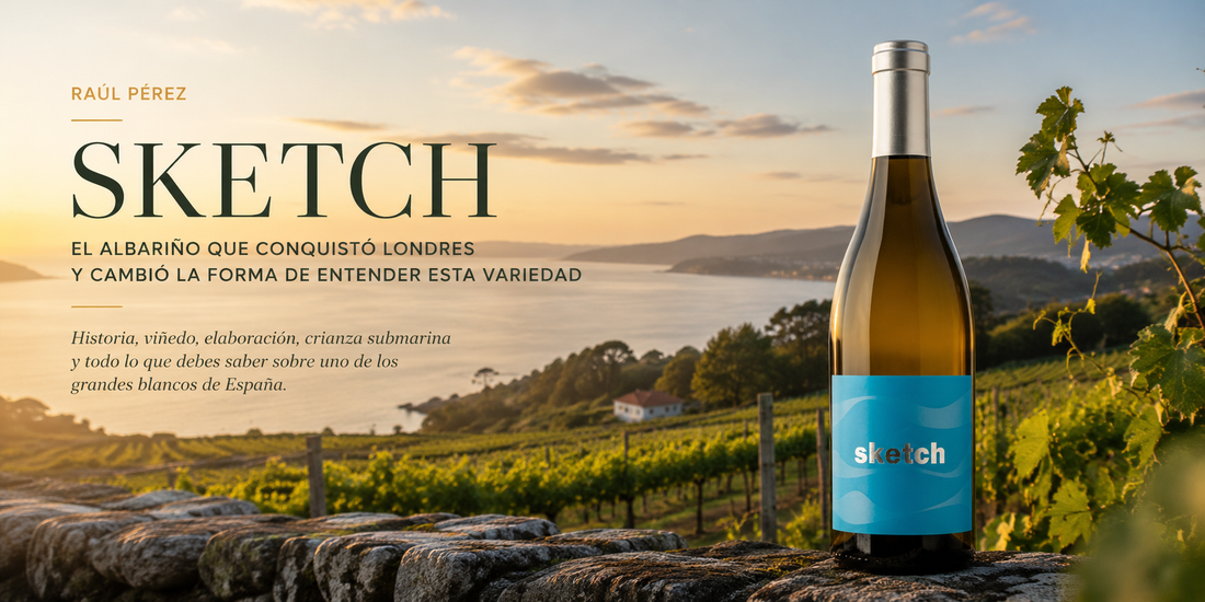 Sketch de Raúl Pérez: el albariño que conquistó Londres y cambió la forma de entender esta variedad