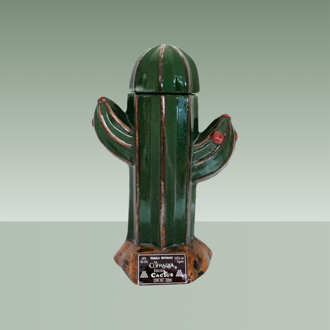 TEQUILA REPOSADO COFRADÍA CACTUS 70CL