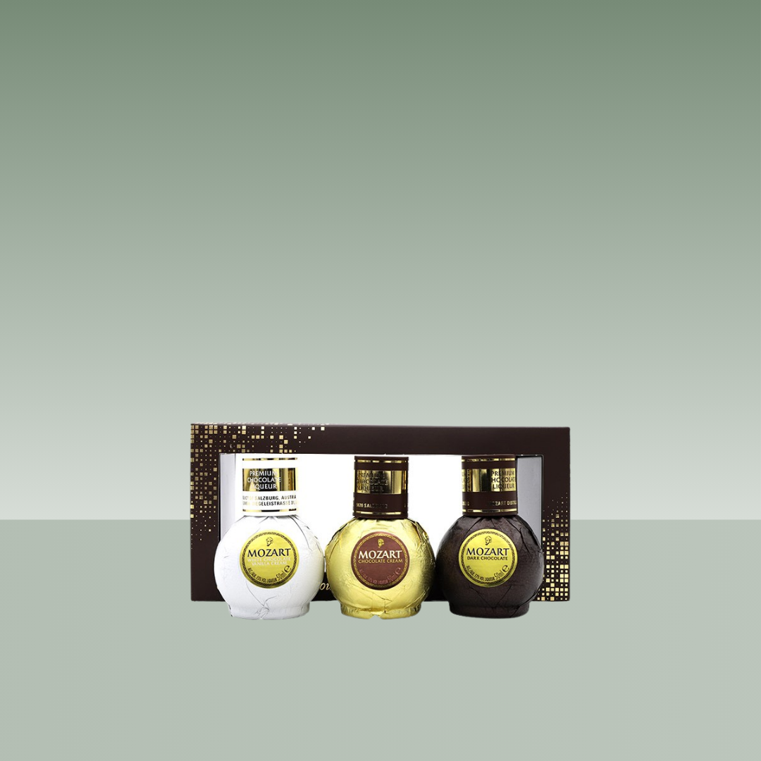 MOZART | TRIO CREMA LICOR 3X5cl
