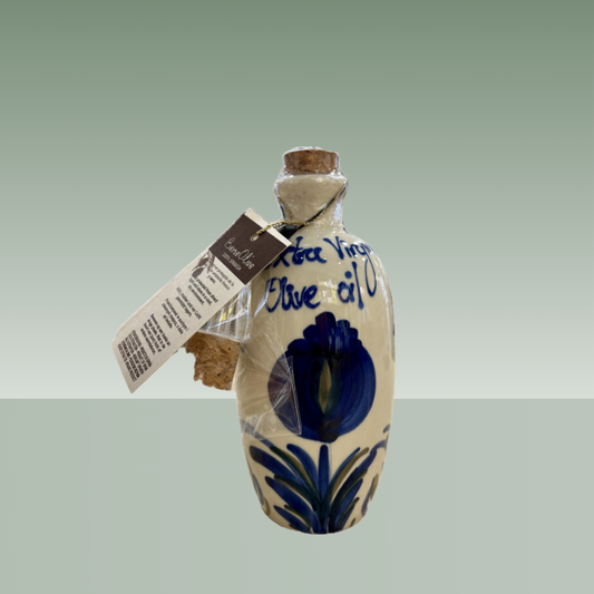 CERAMIC | ACEITE OLIVA VIRGEN BLUE FLOWER LINE 500ml