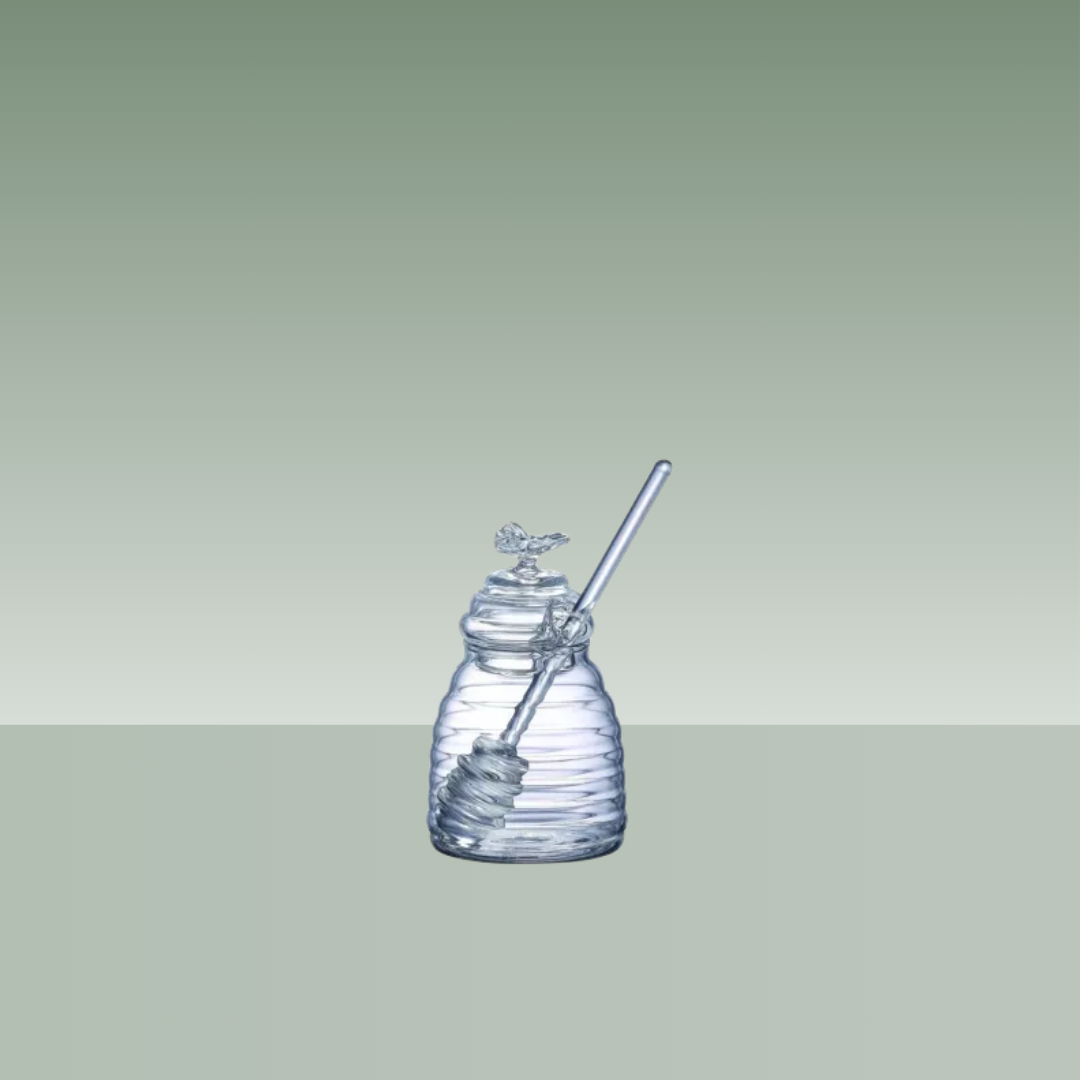 AULICA | MINI TARRO DE MIEL CON CUCHARA 110ml