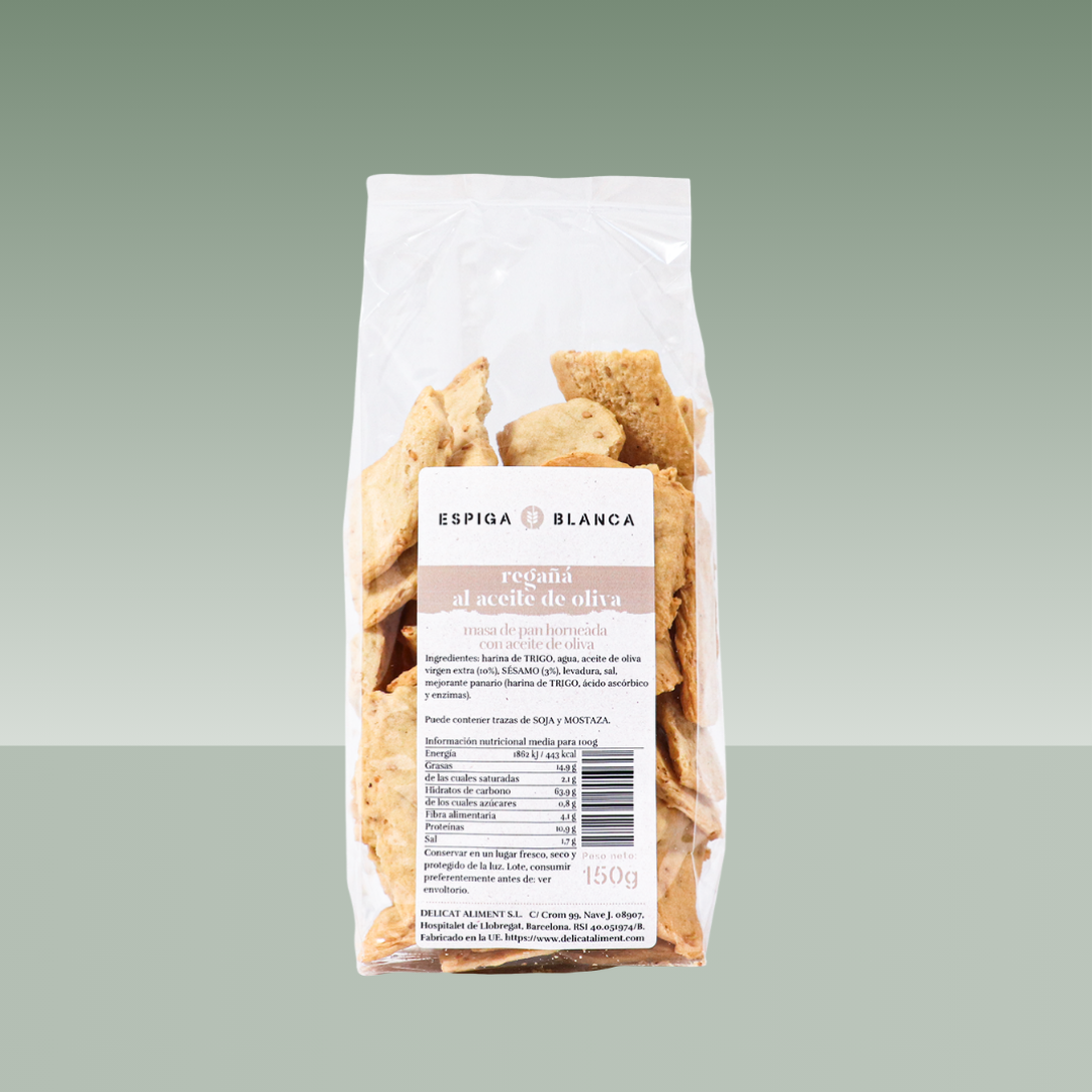 ESPIGA BLANCA | REGAÑA ACEITE OLIVA  150gr