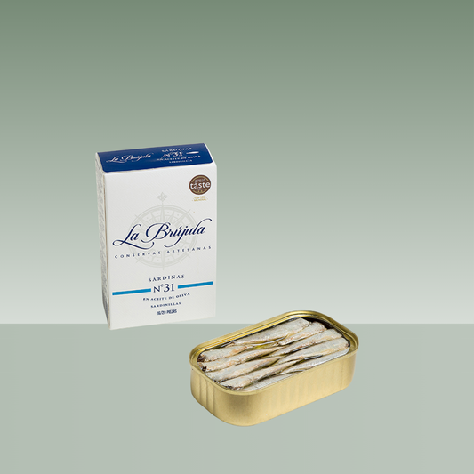 LA BRUJULA | SARDINAS EN ACEITE DE OLIVA Nº 31 115gr
