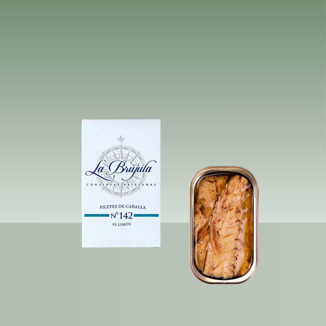 LA BRUJULA | FILETES DE CABALLA AL LIMON Nº 142 115gr