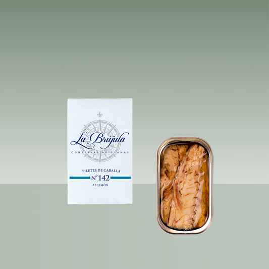 LA BRUJULA | FILETES DE CABALLA AL LIMON Nº 142 115gr