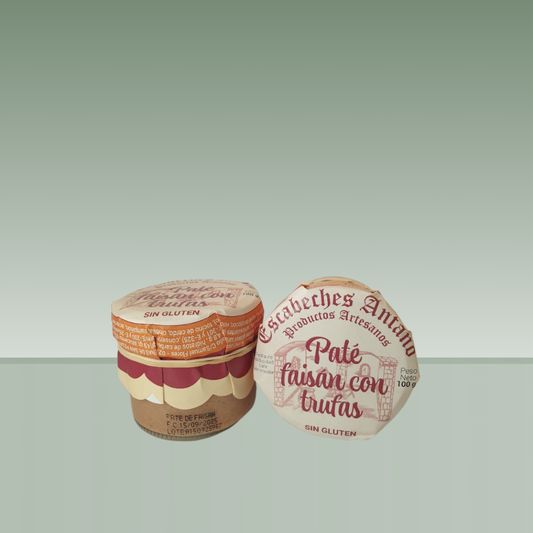 ESCABECHES ANTAÑO | PATE FAISAN CON TRUFAS 110gr