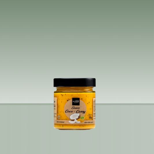 MAISON POTIER  | SALSA DE COCO Y CURRY 180gr