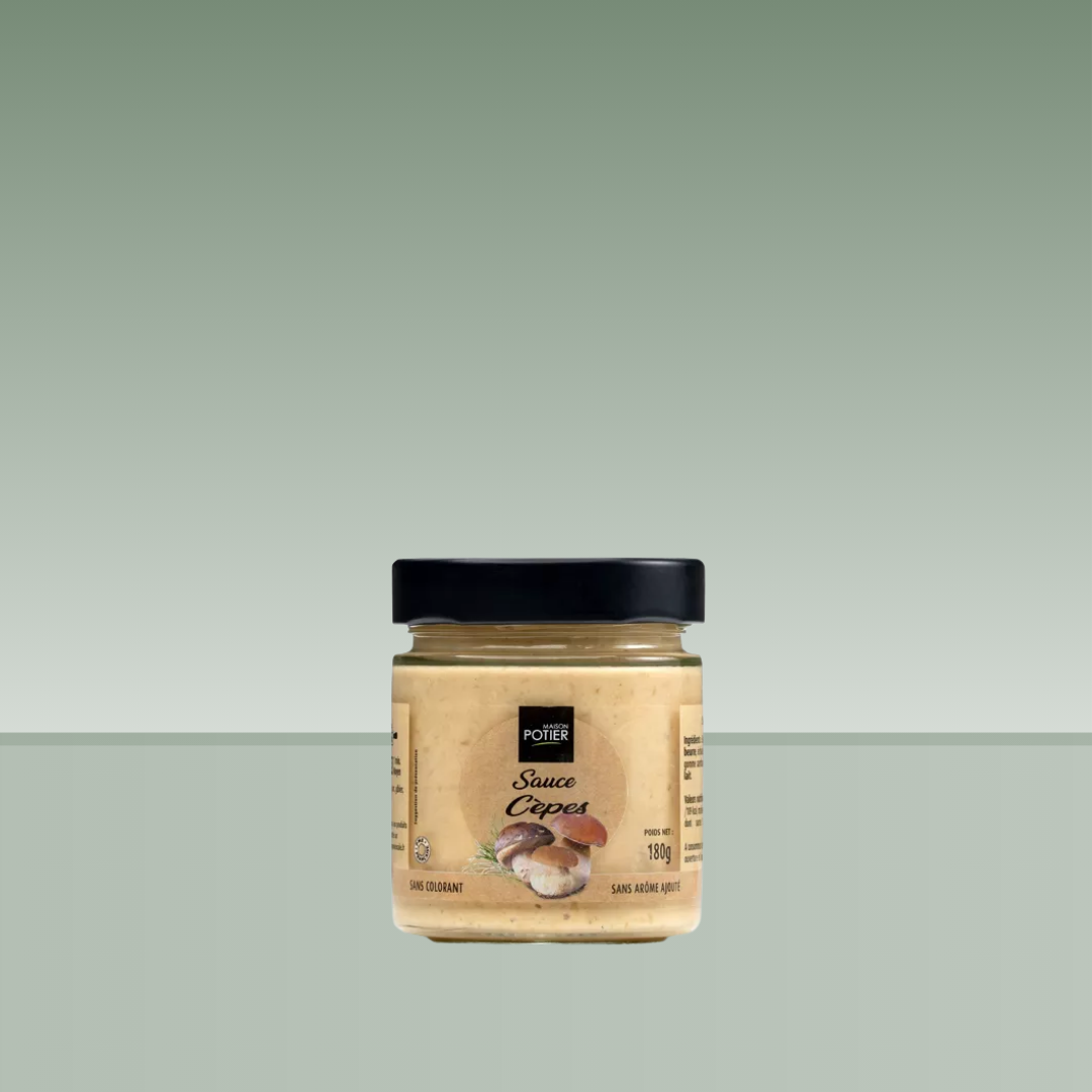 MAISON POTIER  | SALSA DE SETAS PORCINI 180gr