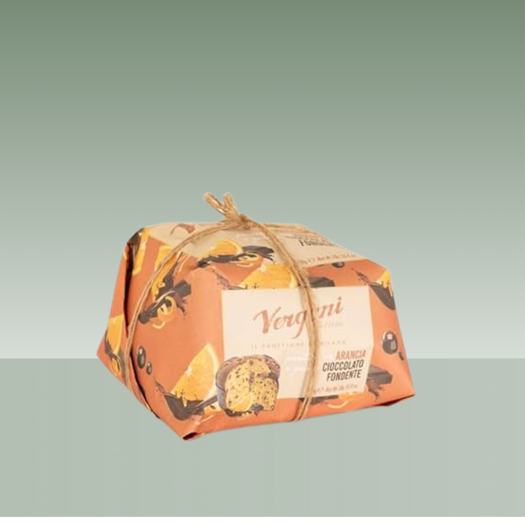 VERGANI | PANETTONE NARANJA Y CHOCOLATE 750GR