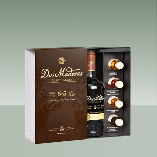 RON DOS MADERAS 5+5 ESTUCHE CATA 70cl