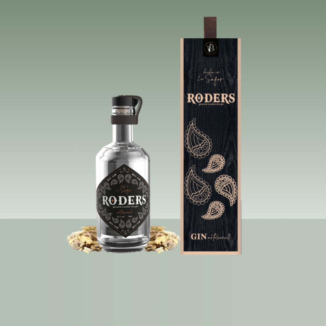 RODERS ECHTE LONDON DRY GIN EXPERIENCE BOX