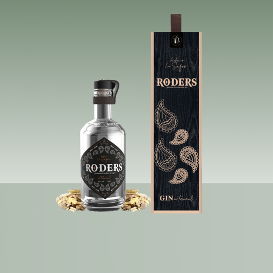 RODERS ECHTE LONDON DRY GIN EXPERIENCE BOX