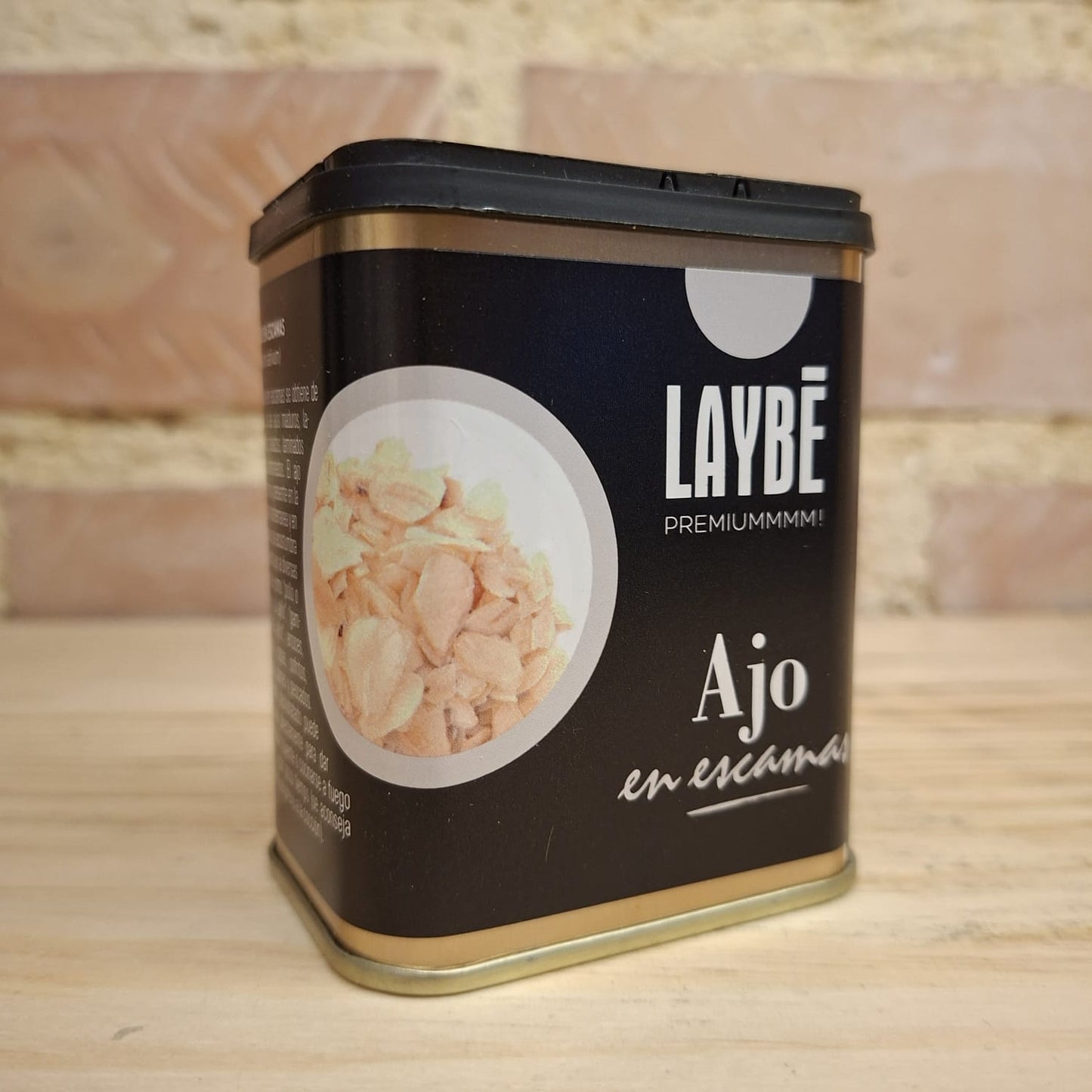 LAYBÉ | LATA AJO EN ESCAMAS 60gr