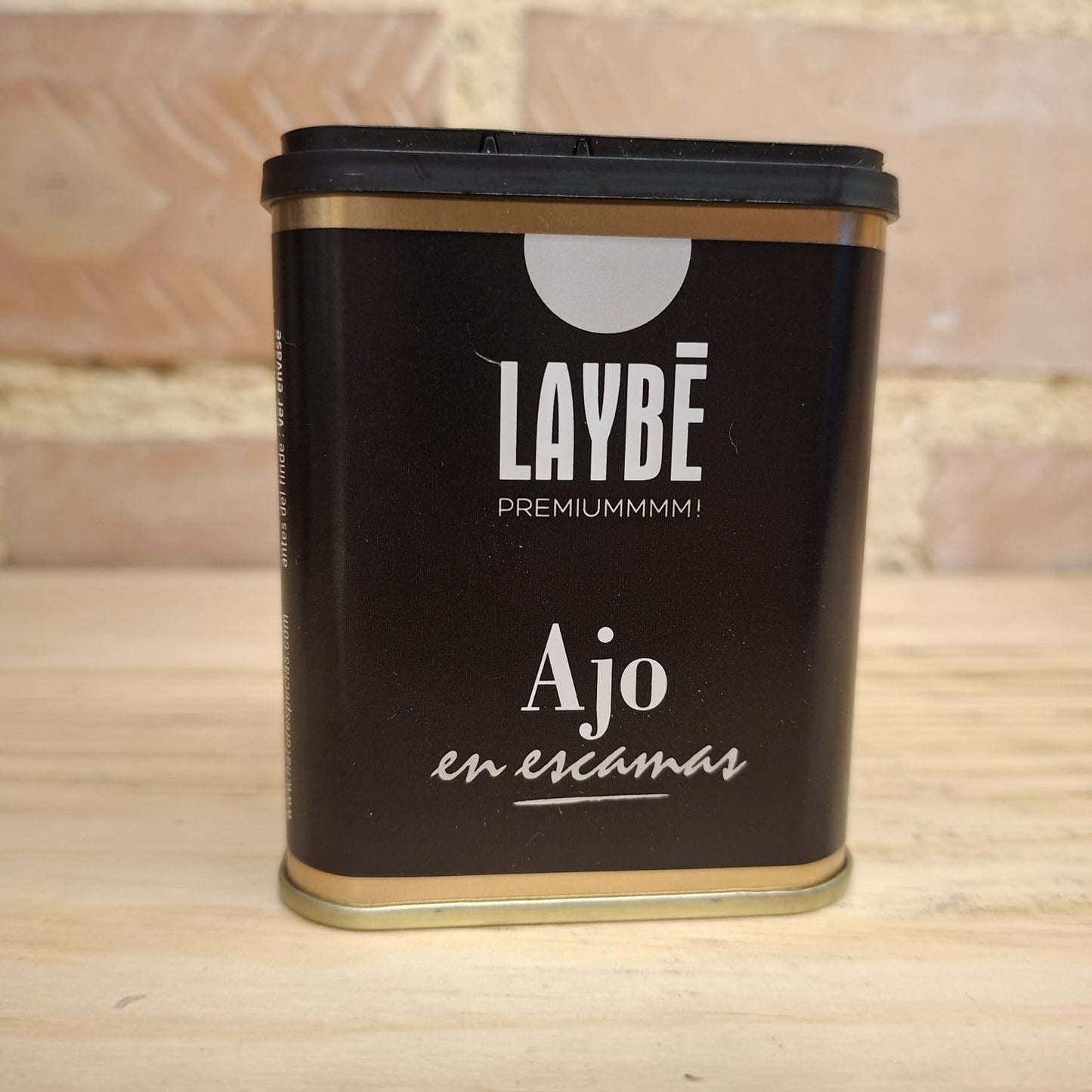 LAYBÉ | LATA AJO EN ESCAMAS 60gr