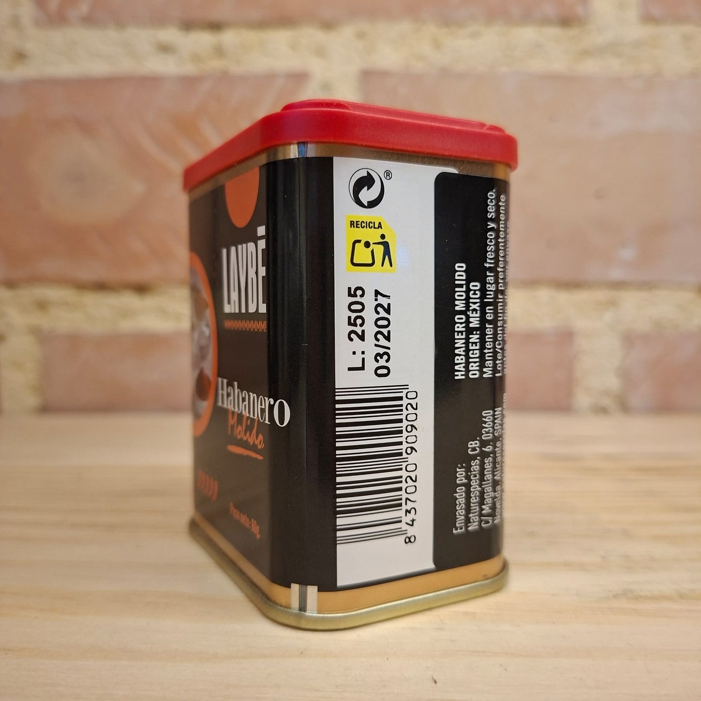 LAYBÉ | LATA HABANERO MOLIDO 70gr