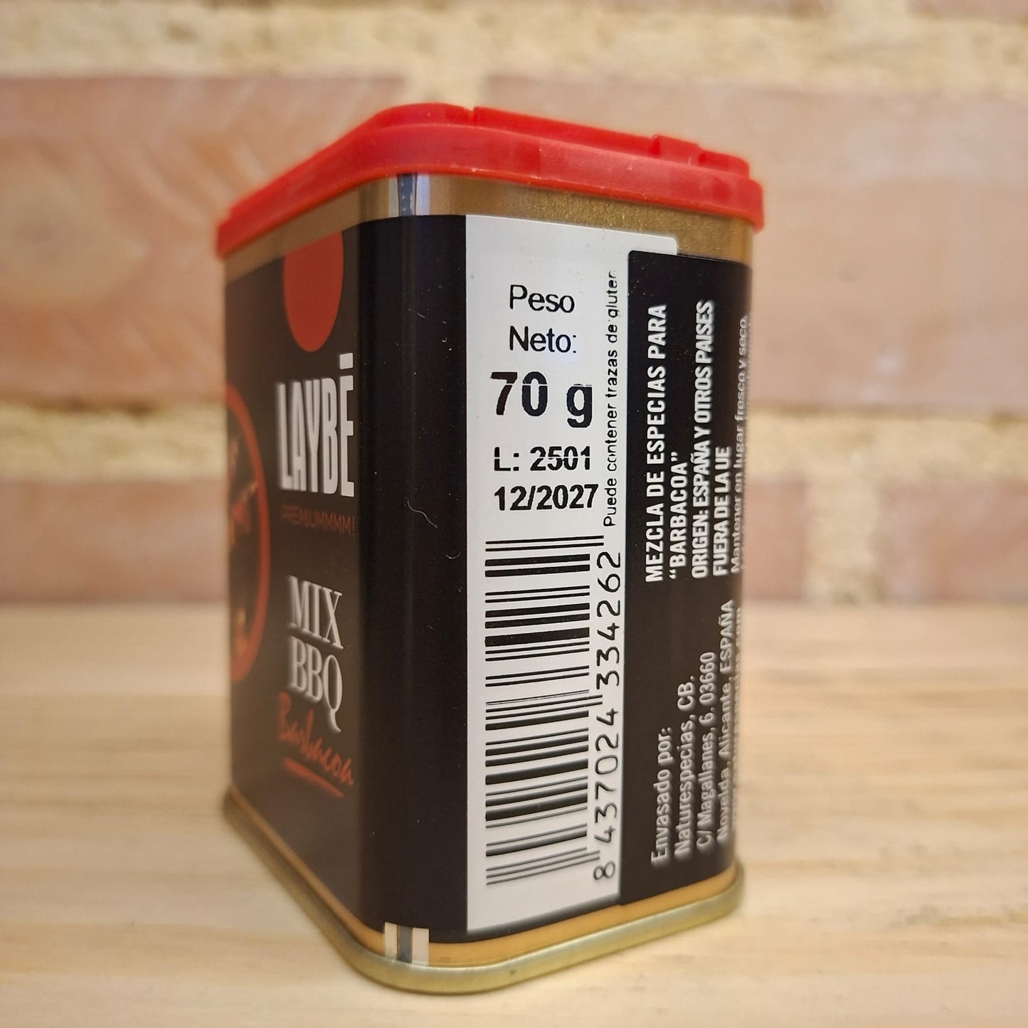 LAYBÉ | LATA MIX BARBACOA 70gr