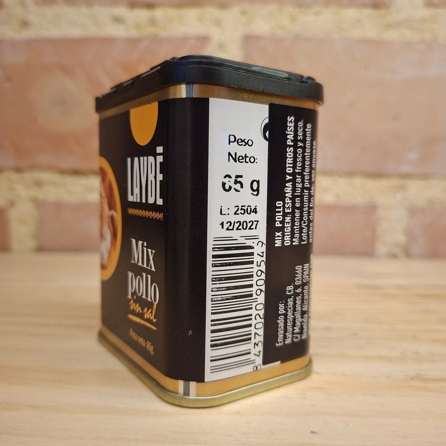LAYBÉ LATA MIX POLLO 65gr