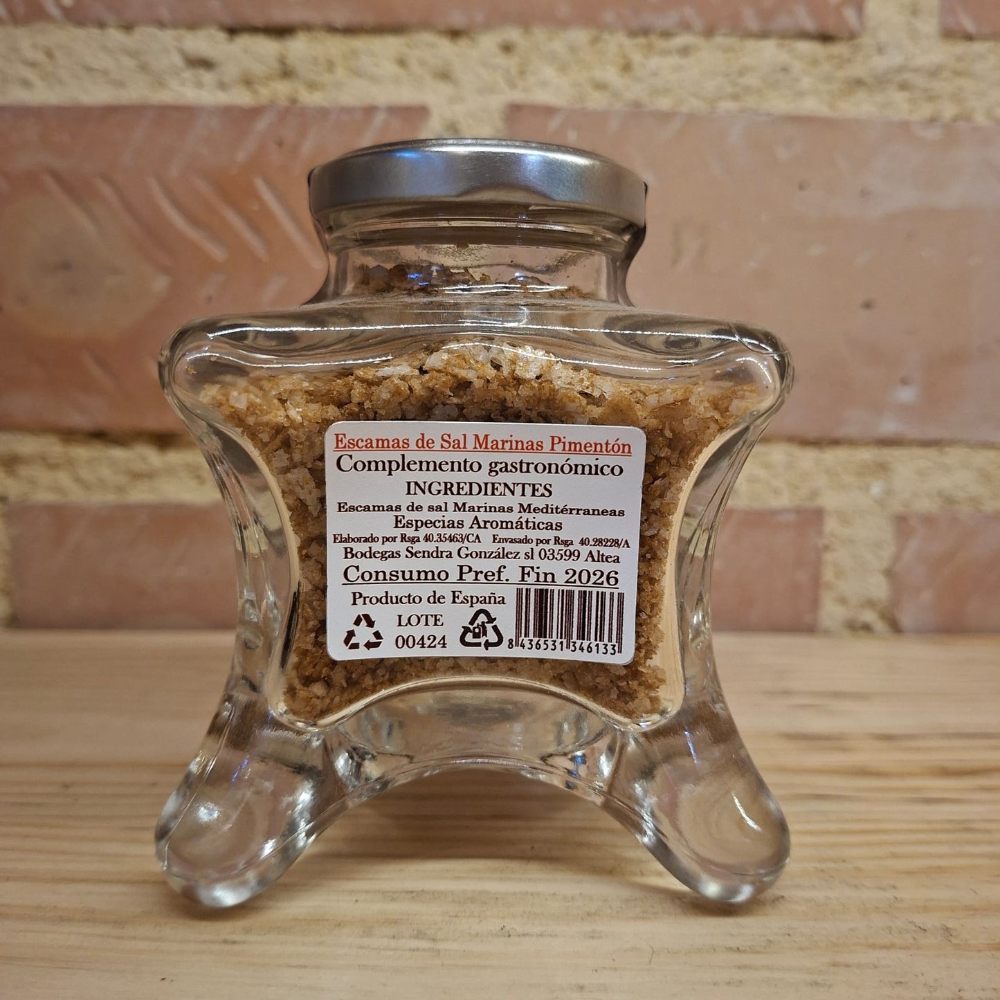 PRINCIPE DE AZAHAR | SAL ESCAMAS PIMENTÓN 150gr