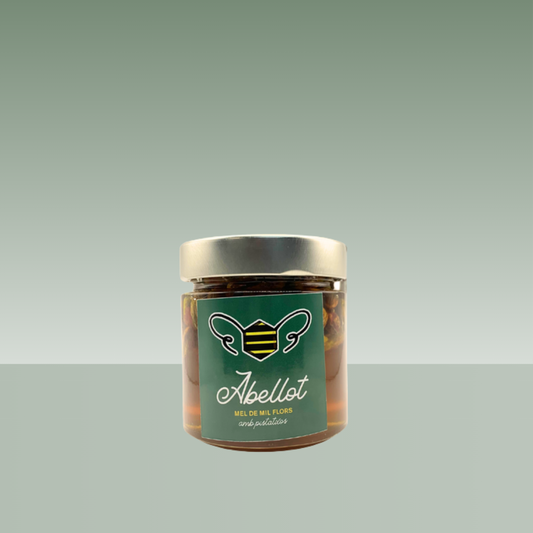 ABELLOT | MIEL DE MIL FLORES CON PISTACHOS 200gr
