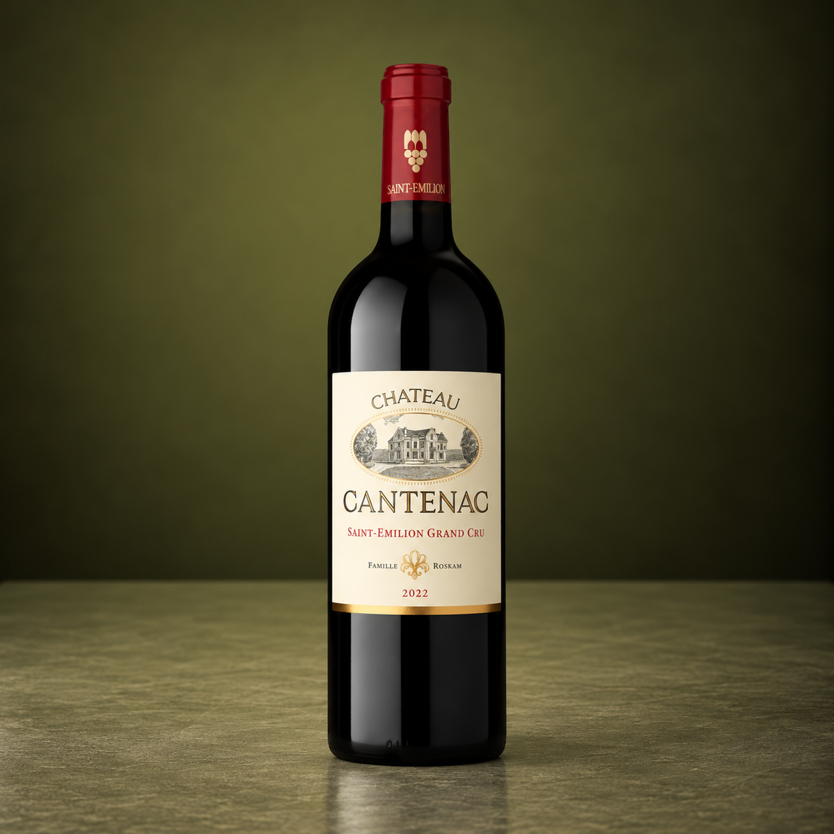 CHATEAU CANTENAC SAINT-EMILION GRAND CRU 2022 75cl