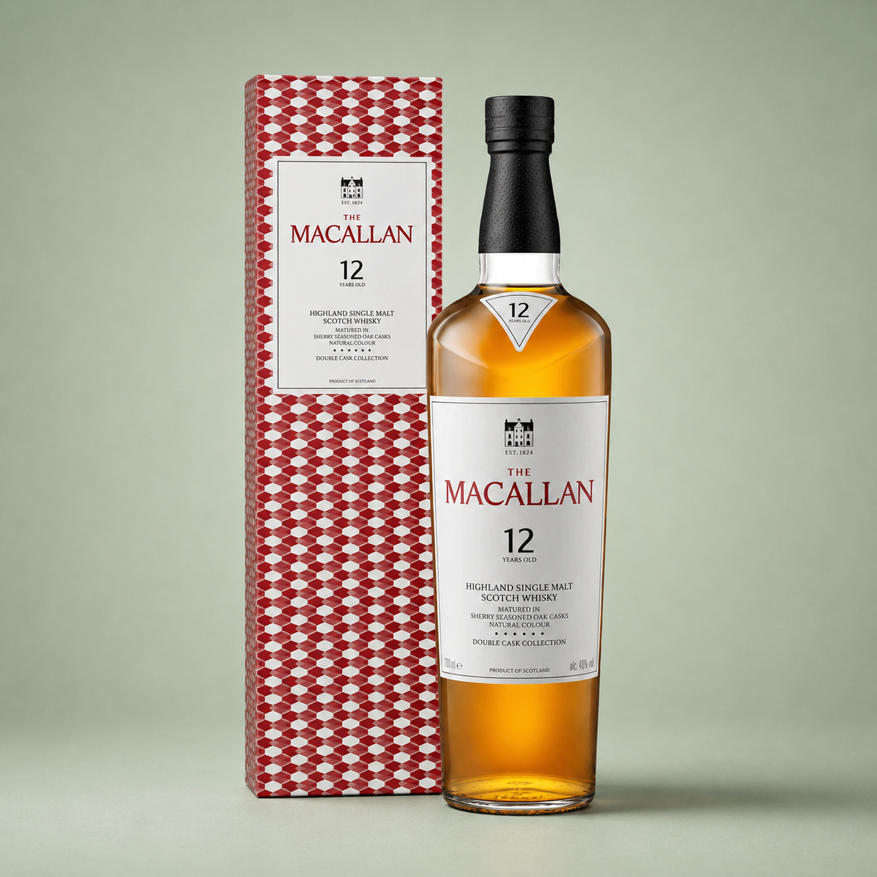 THE MACALLAN | SINGLE MALT 12 YO DOUBLE CASK WHISKY  70cl