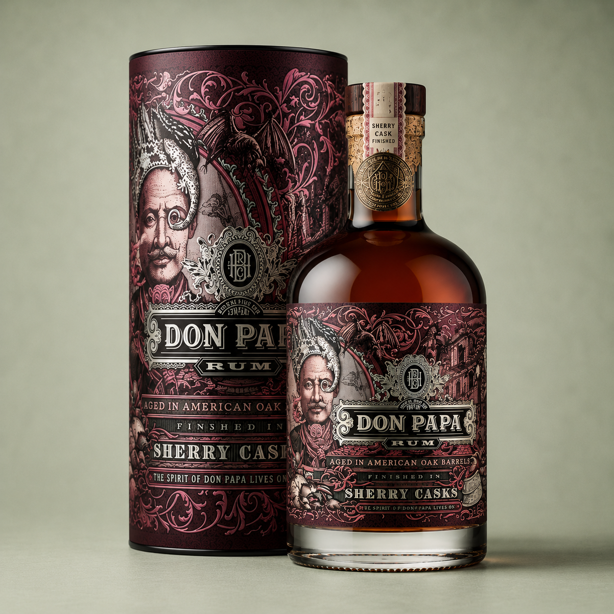 DON PAPA | SHERRY CASKS RON 70cl