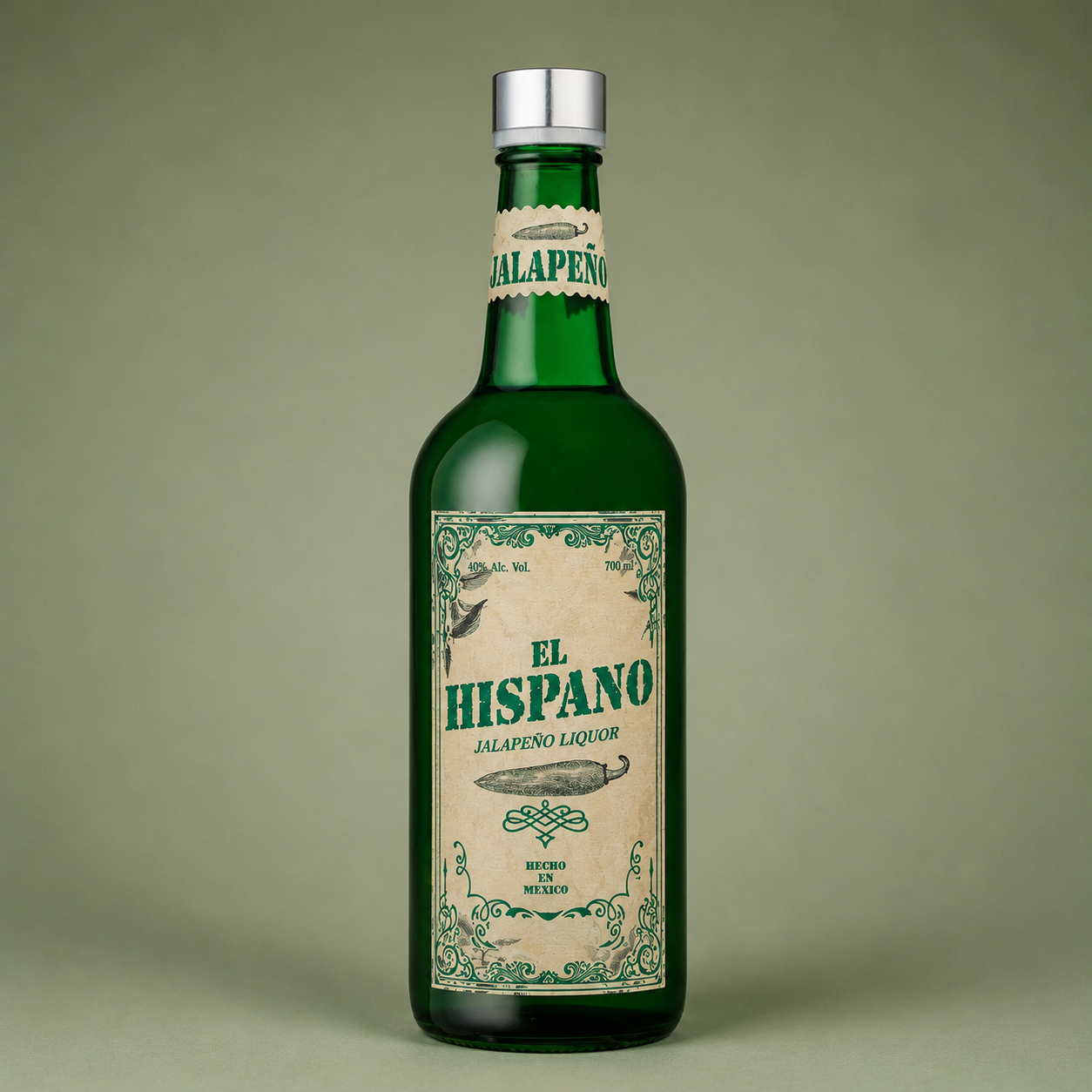 EL HISPANO | JALAPEÑO RON LIQUOR 70cl