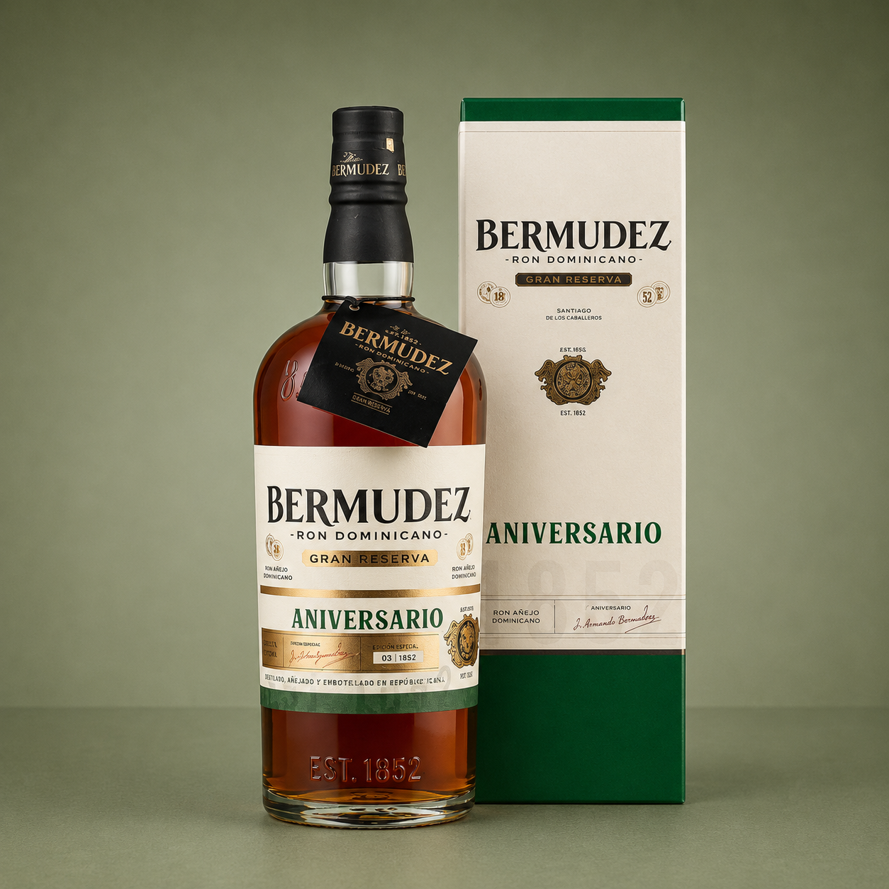 BERMUDEZ | RON DOMINICANA GRAN RESERVA ANIVERSARIO 70cl