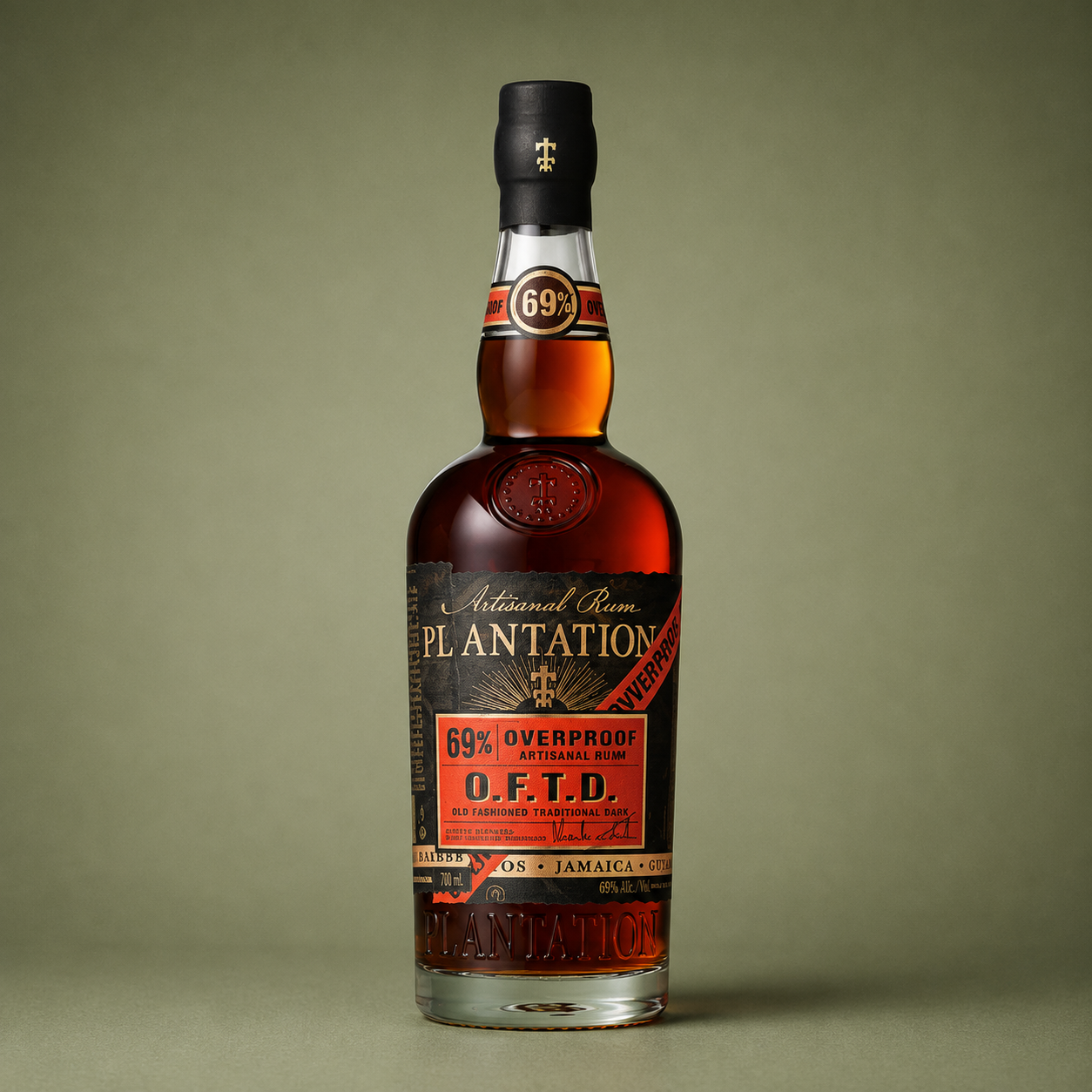 PLANTATION | OVERPROOF ARTISANAL RUM O.F.T.D. 70cl