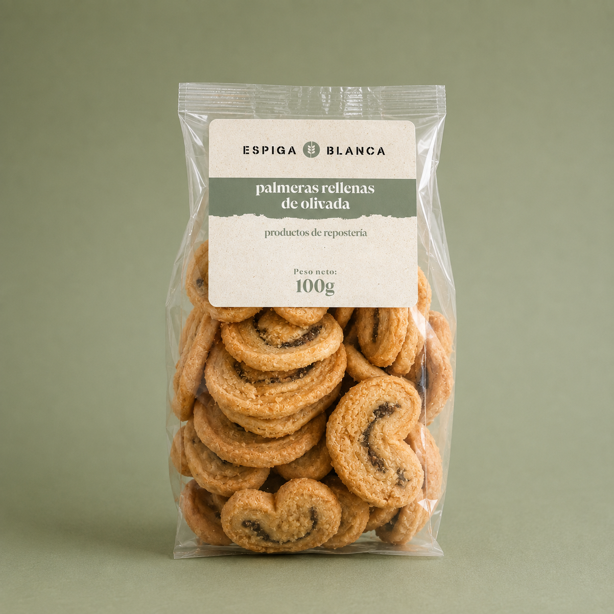 ESPIGA BLANCA | PALMERITAS DE OLIVADA 100gr
