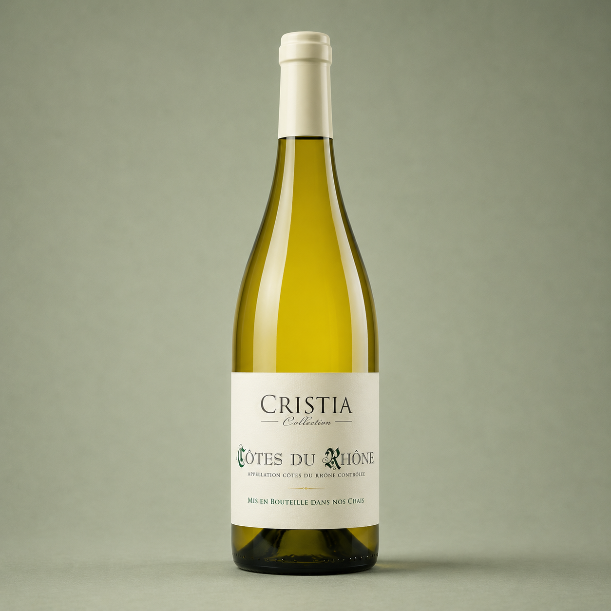 DOMAINE DE CRISTIA | COLLECTION COTES DU RHONE BLANC 2024 75cl