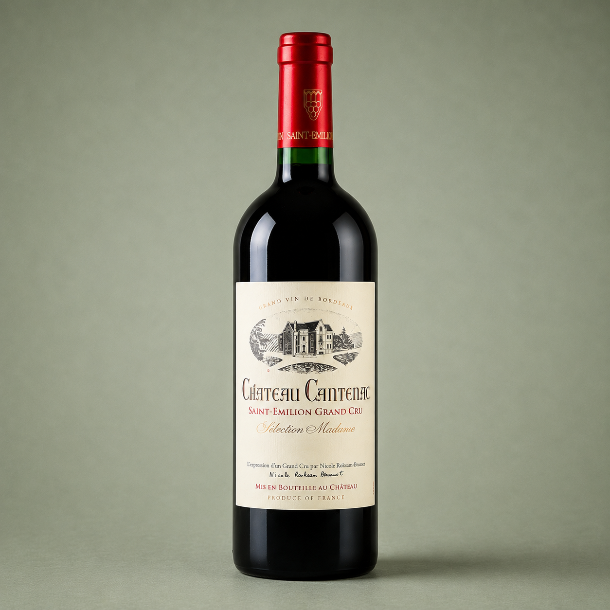 CHATEAU CANTENAC SAINT-EMILION GRAND CRU 2022 75cl