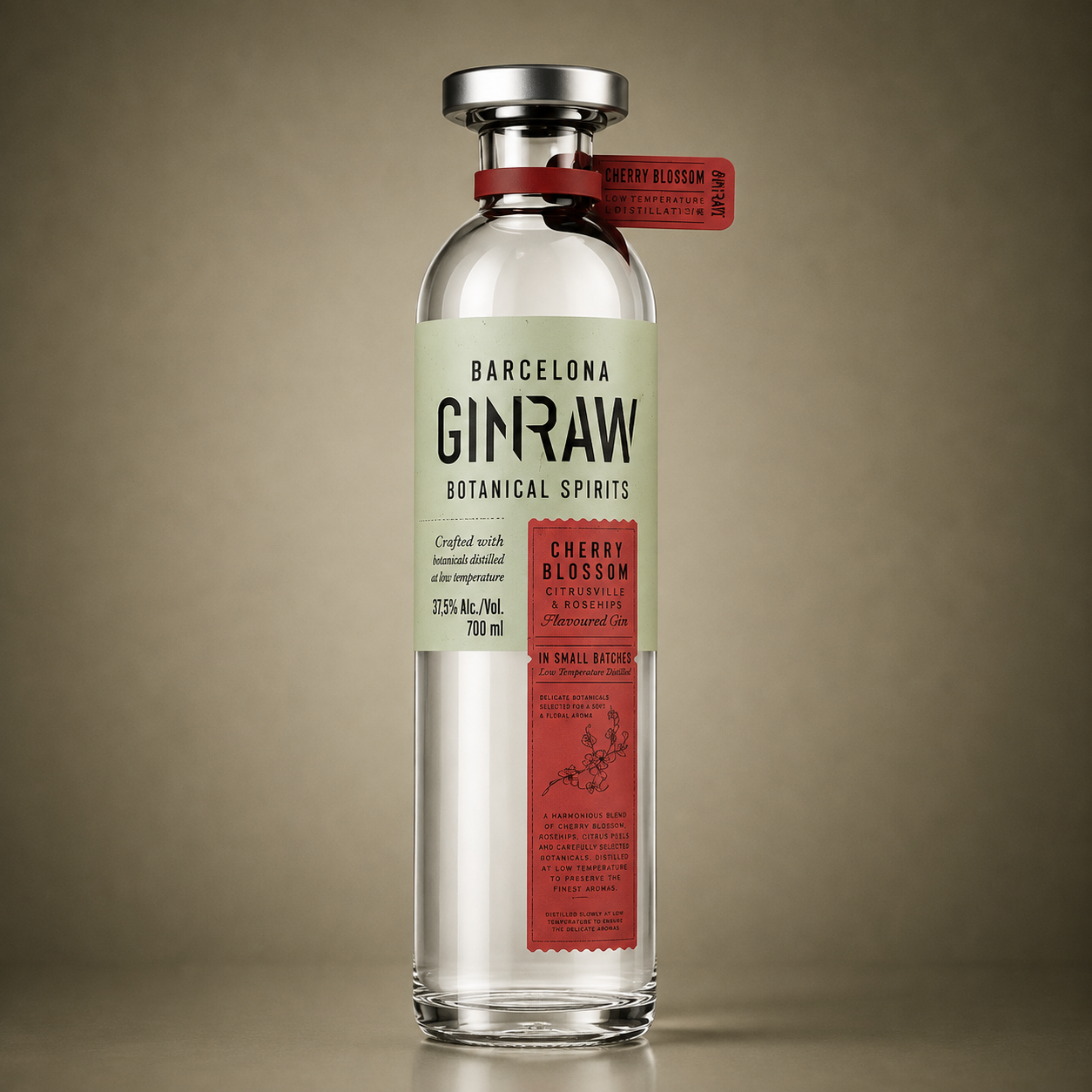 GINRAW | CHERRY BLOSSOM GIN 70cl