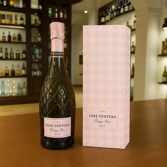 CAVA PERE VENTURA VINTAGE ROSE 2018 CON ESTUCHE