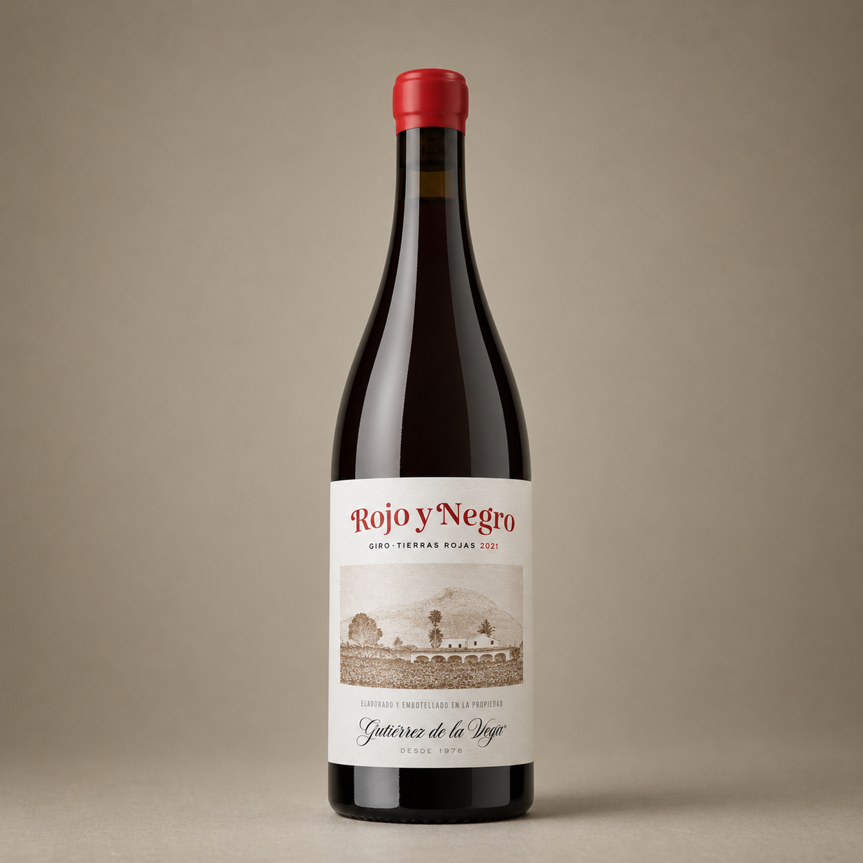 GUTIERREZ DE LA VEGA | RED AND BLACK 2024 75cl