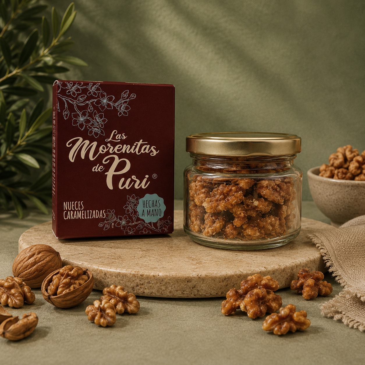 LAS MORENITAS DE PURI | NUECES CARAMELIZADAS 105GR