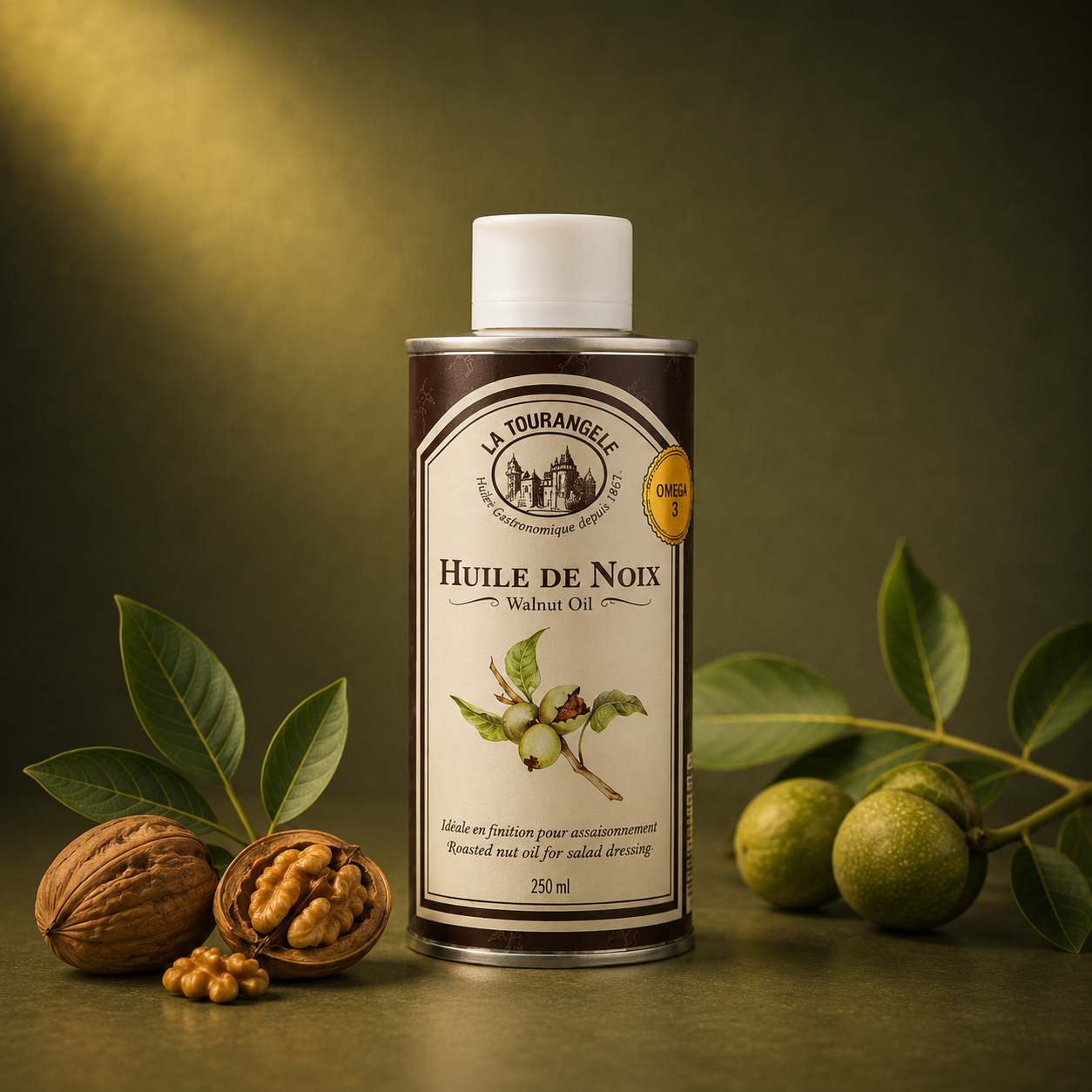 LA TOURANGELLE | HUILE DE NOIX TOASTÉE 250ml