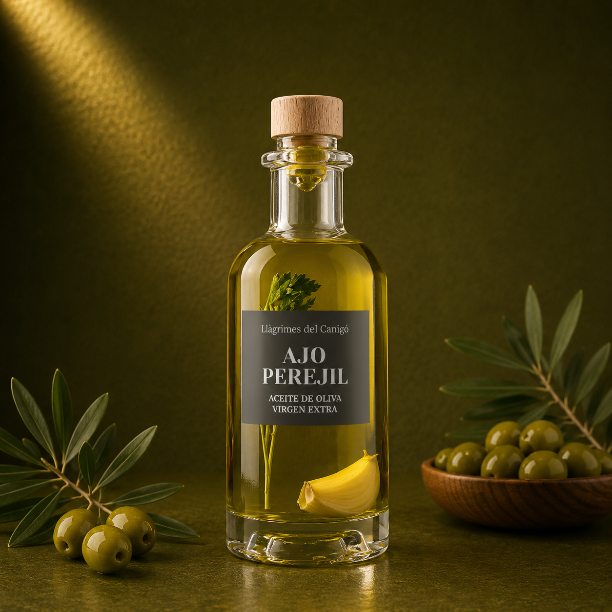 LLAGRIMES DE CANIGÓ | AJO Y PEREJIL AOVE 250ml