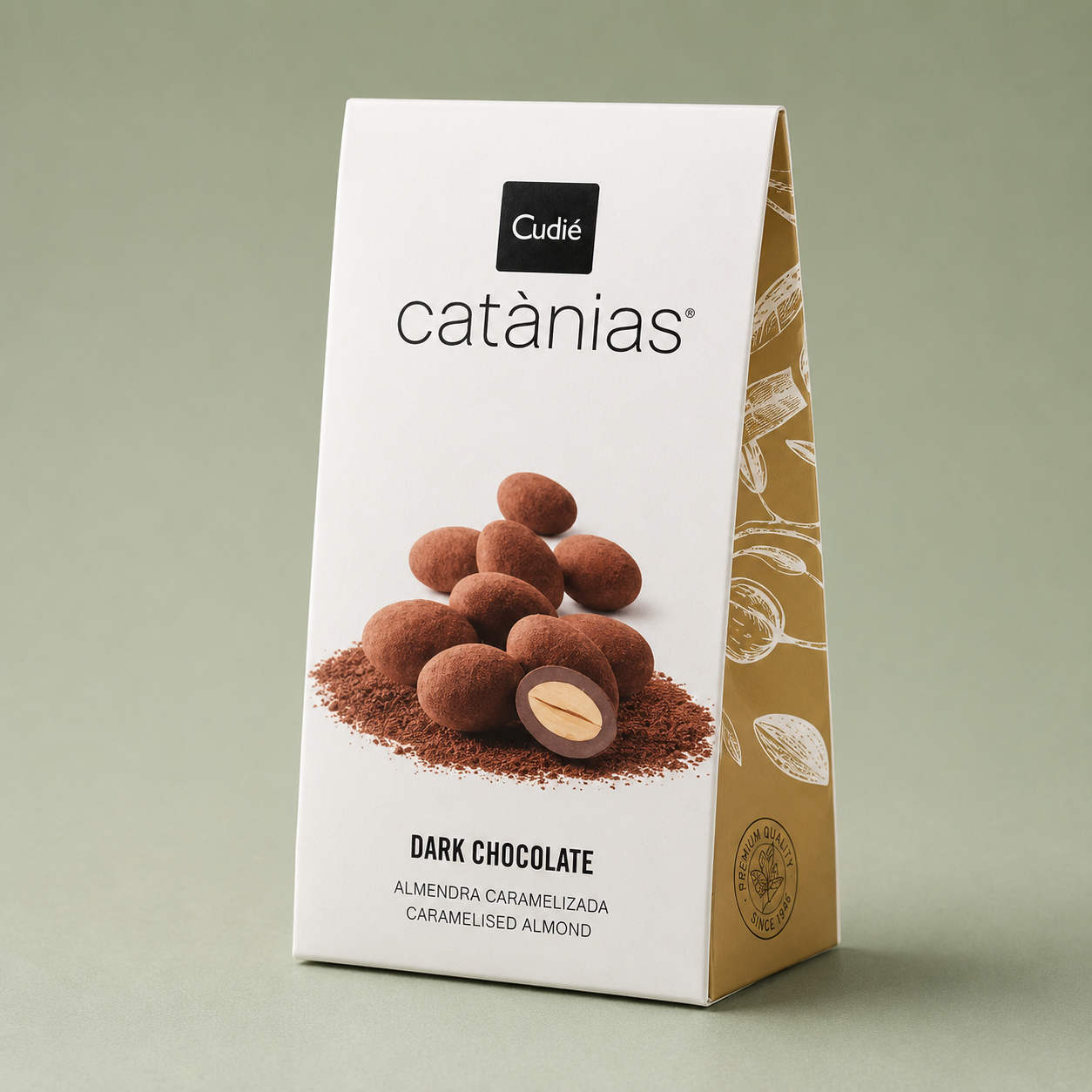 CUDIÉ | CATANIAS DARK CHOCOLATE 60gr