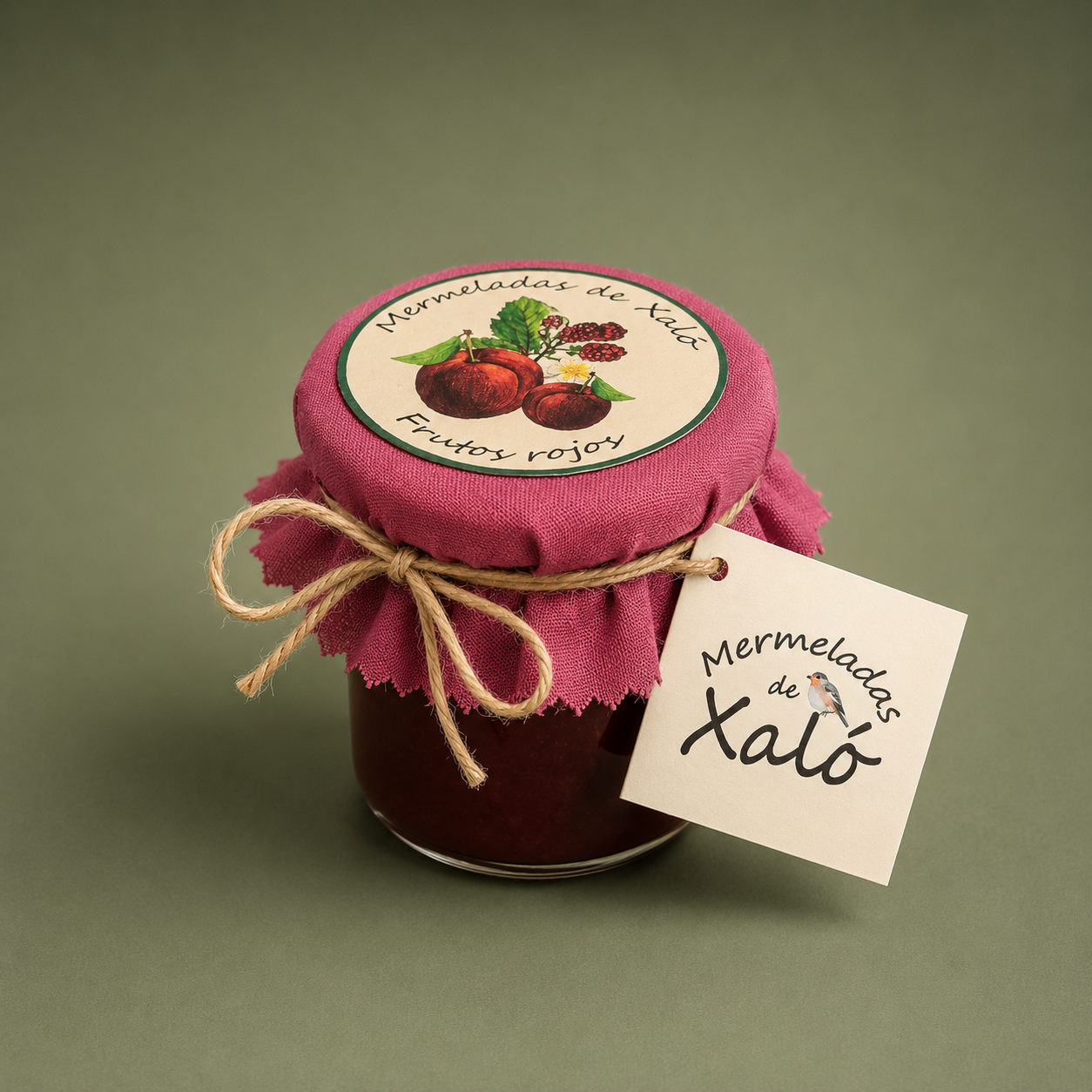 MERMELADAS DE XALÓ | FRUTOS ROJOS 212 gr