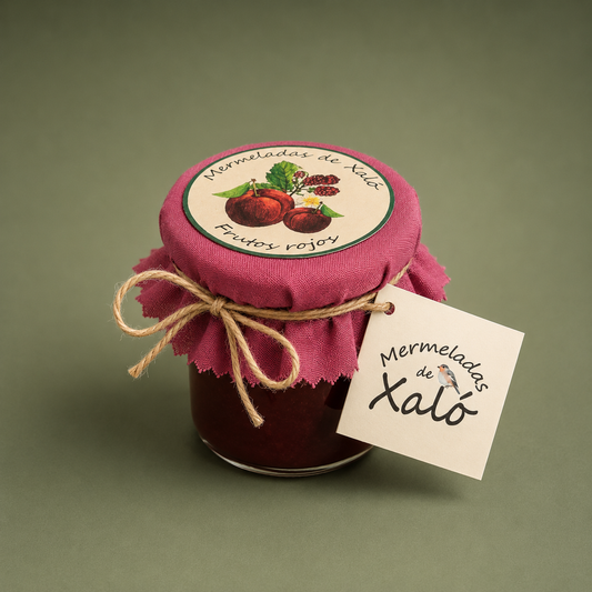MERMELADAS DE XALÓ | FRUTOS ROJOS 212 gr