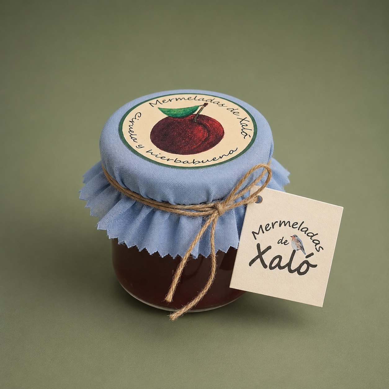 MERMELADAS DE XALÓ | CIRUELA Y HIERBABUENA 212gr