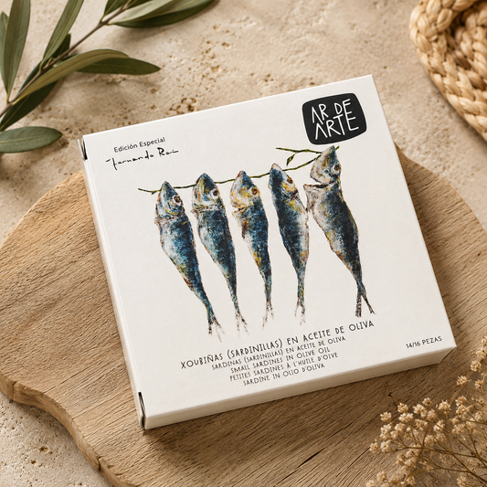 AR VAN KUNST SARDINES IN OLIJFOLIE